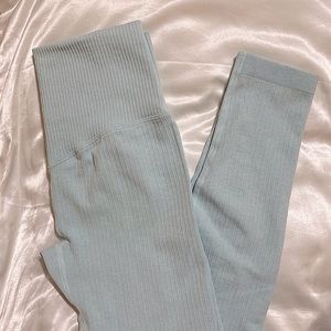 Light blue leggings